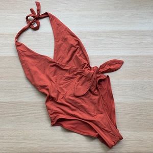 ZARA | One Piece Wrap Swim suit